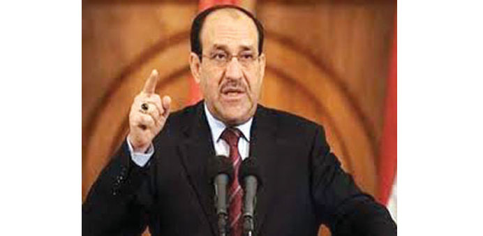 Maliki: under fire