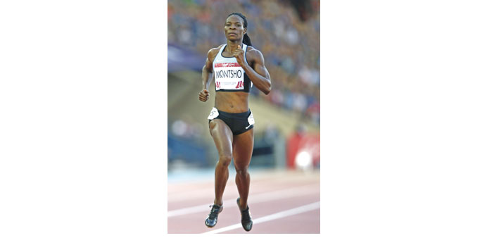 Amantle Montsho won the 400 metres world title in 2011. (AFP)