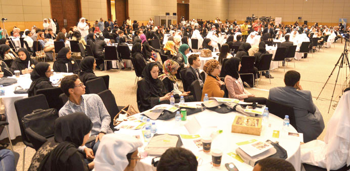 The participants at the Empower 2015 conference. PICTURE: Noushad Thekkayil