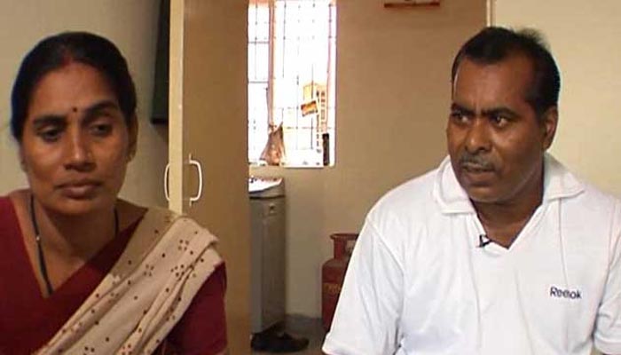 The parents of a 23-year-old student who was brutally assaulted on a bus in Delhi in 2012.