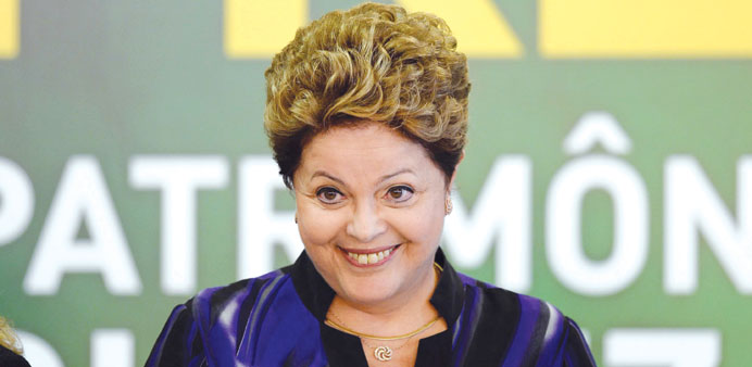 Dilma Rousseff: facing uphill task.