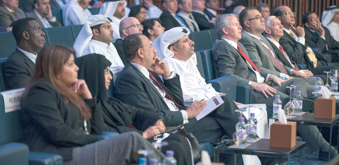 A section of the audience.