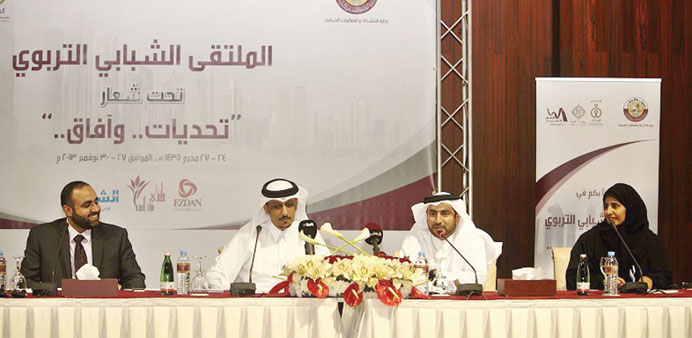 A session in progress at the forum yesterday.
