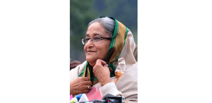 Bangladesh Prime Minister Sheikh Hasina