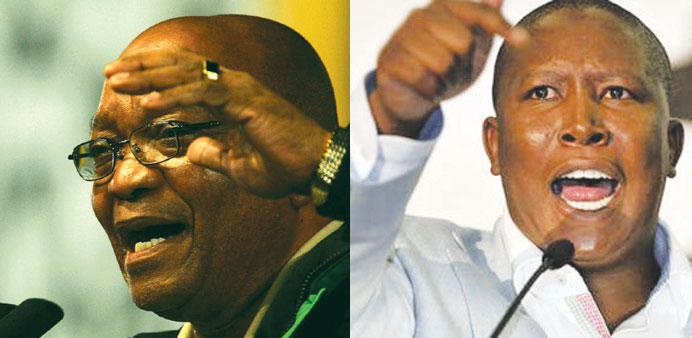 Jacob Zuma and Julius Malema