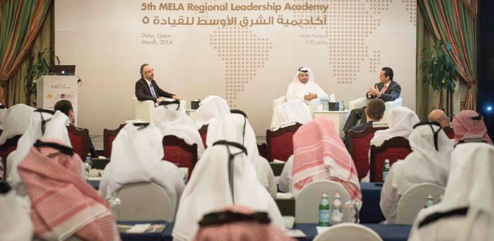 Some of the participants at a discussion during the event.