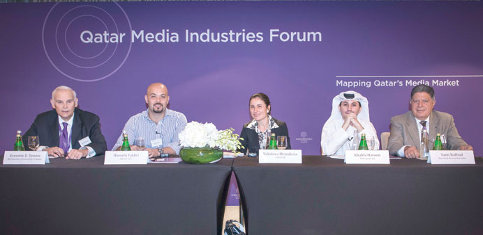 Leading representatives of the media industry in Qatar shared their views at the Northwestern University in Qataru2019s third Media Industries Forum.