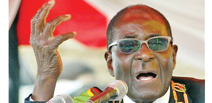  President Robert Mugabe
