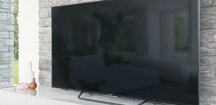 Sonyu2019s new Bravia 4K LCD TV.