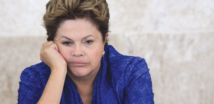 Rousseff ... tricky turns.