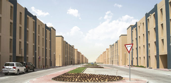 Barwa Al Baraha residential buildings for workers