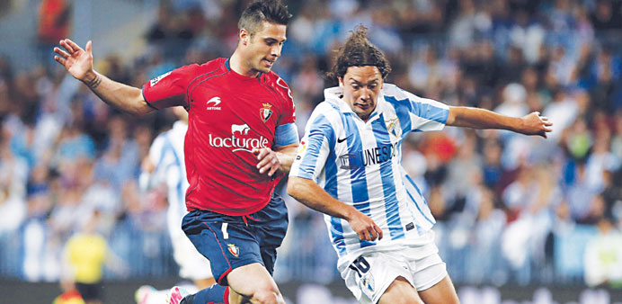 Malaga Chilean midfielder Manuel Iturra believes they are in good shape for the end of the campaign. (EPA)