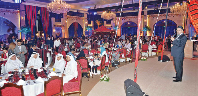  The Doha Bank Suhoor banquet.