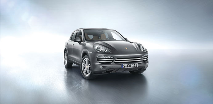 The Porsche Cayenne Platinum Edition.