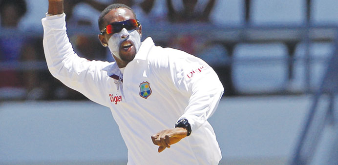Shane Shillingford was adjudged man of the match for his nine-wicket haul in Barbados.
