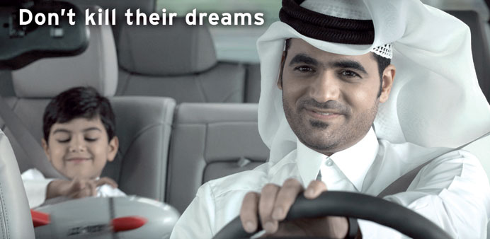 A still from the ad.