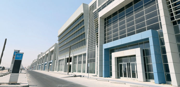A view of Barwa Commercial Avenue