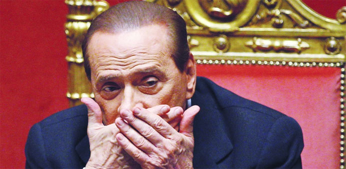 Berlusconi: in hot water again.