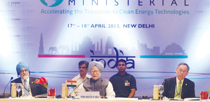 Fourth Clean Energy Ministerial meeting in New Delhi.