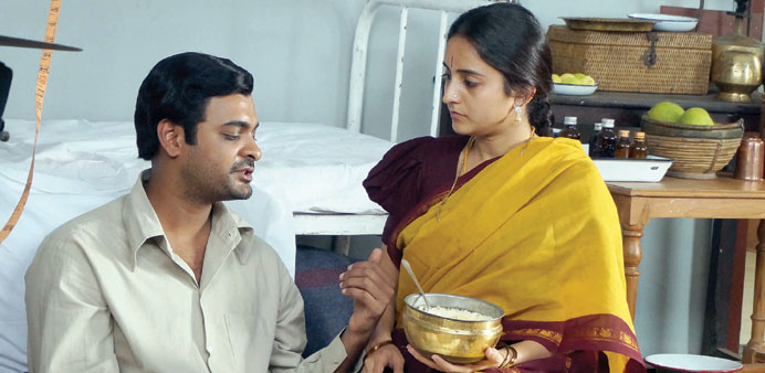 Abhinay as Ramanujam in a scene from the movie with the same title.