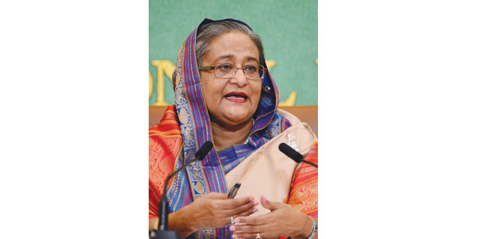 Bangladesh PM Sheikh Hasina ... capital civic polls top priority