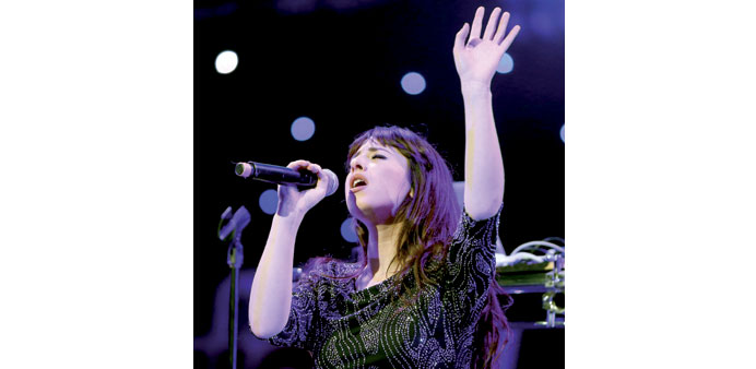  Inspired: Lyrics just come to me, says Louisa.