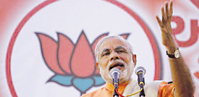 Modi: wins crucial backing.