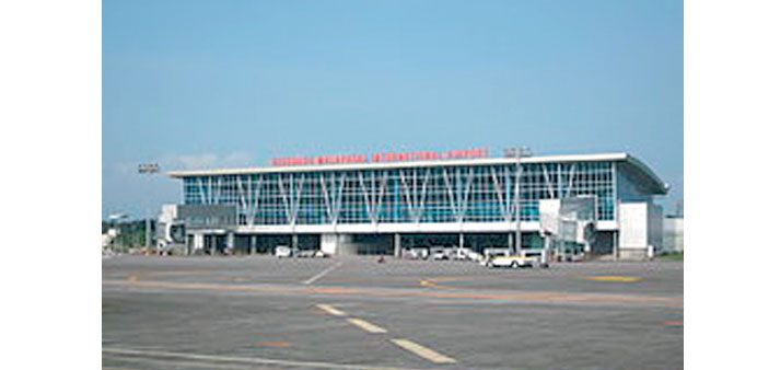  The passenger terminal at Clark International Airport in the Philippines.