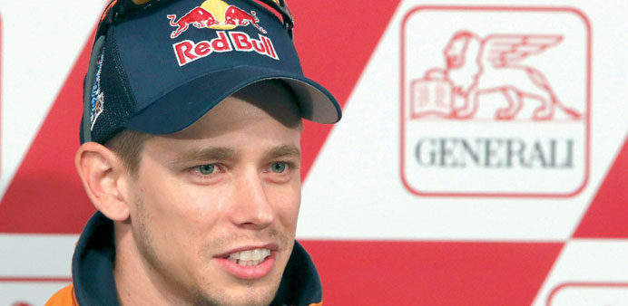 Australian Casey Stoner fuelled speculation that he may return to the sport by announcing he will test ride with his old team Honda. (AFP)