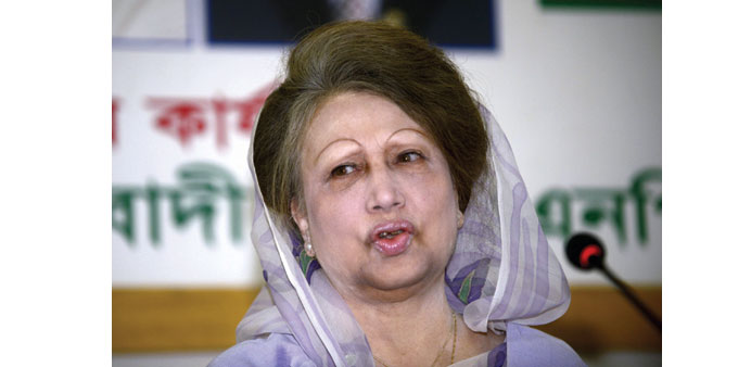 BNP leader Khaleda Zia 