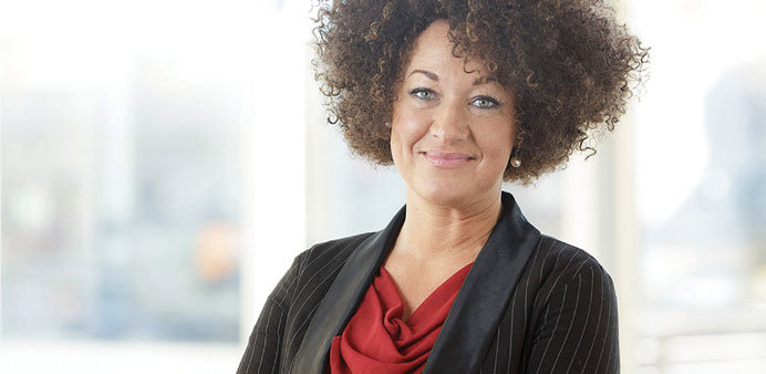 Rachel Dolezal resigns from her job as president of the Spokane, Washington chapter of the National Association for the Advancement of Colored People.