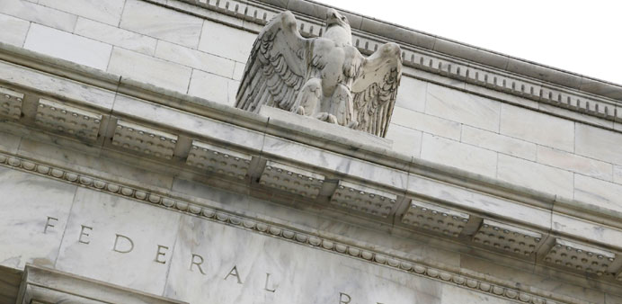 An eagle tops the Fed buildingu2019s facade in Washington. Investors have already done a lot of work in absorbing the Fedu2019s message.
