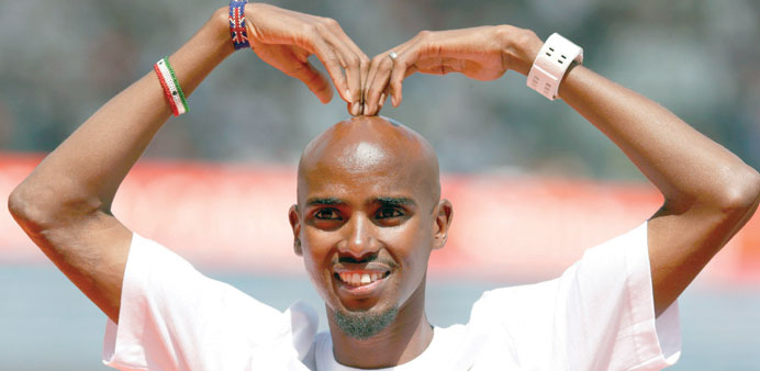 Mo Farah. (Reuters)