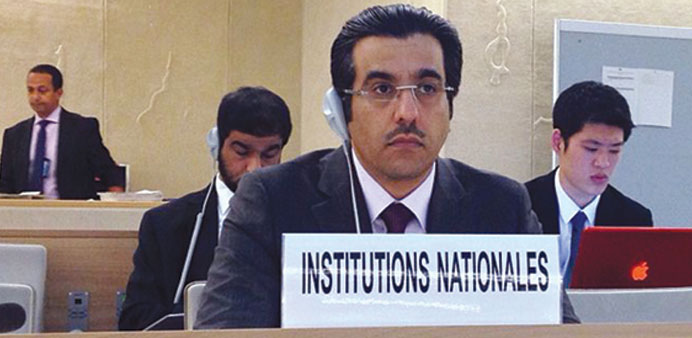 Chairman, NHRC Dr. Ali bin Smaikh al-Marri