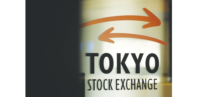 Tokyou2019s Nikkei closed down 154.19 points to 15,320.31 yesterday.