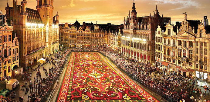 IMPRESSIVE: The Grand-Palace is the medieval heart of Brussels, Belgium.