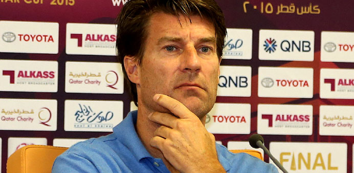 Lekhwiya coach Michael Laudrup