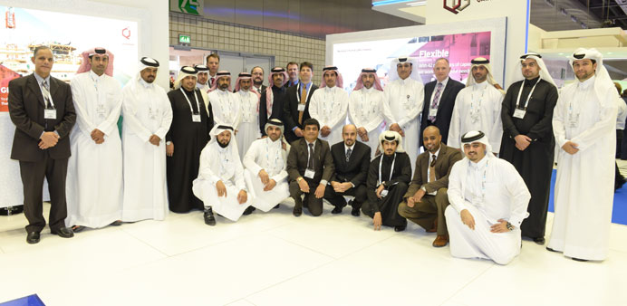 Qatargas delegates at IPTC 2014.