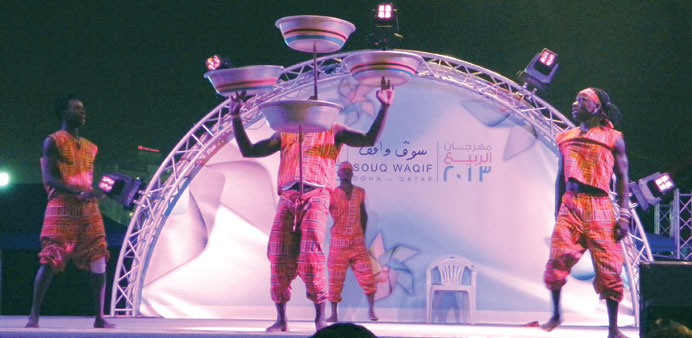 The African circus.