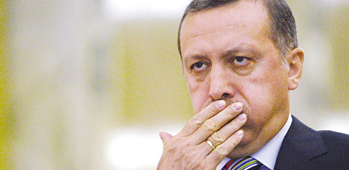 Erdogan: taking a break.