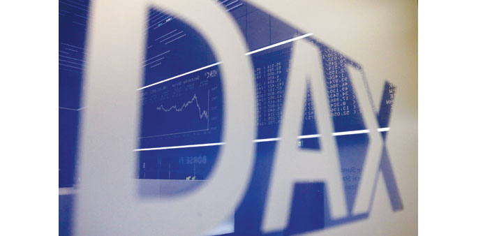 Frankfurtu2019s main DAX index gained 0.58% to 9,653.63 points in yesterdayu2019s trading.