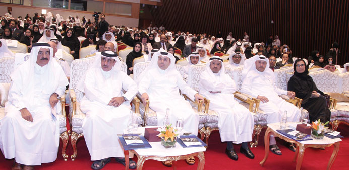  Ministers and other dignitaries attending the ceremony.