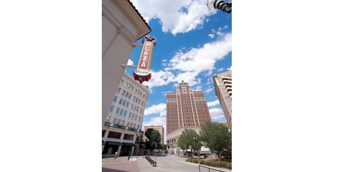 PLENTY ON OFFER: Downtown El Paso, Texas, offers a variety of attractions for tourists.