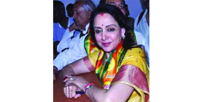 Bharatiya Janata Party candidate Hema Malini