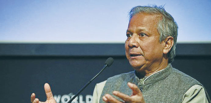 Muhammad Yunus: u201cHuman beings must remain active until the last breath.u201d 