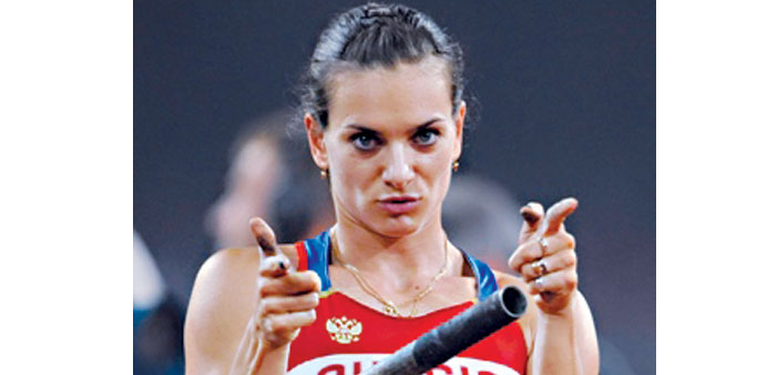 Yelena Isinbayeva will be seen in action at the Diamond League meeting in Shanghai on May 18.