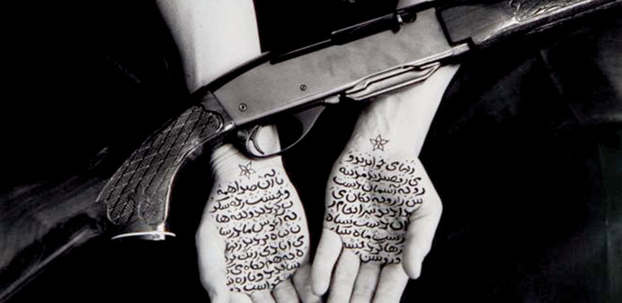 ON SHOW: Stories of Martyrdom, 1994, by Shirin Neshat.