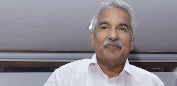 Kerala Chief Minister Oommen Chandy
