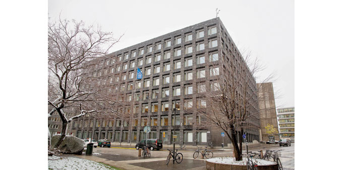  The headquarters of Swedenu2019s central bank in Stockholm. The Riksbank has said one of the tools at its disposal u2013 but lowest on the priority list u2013 wa