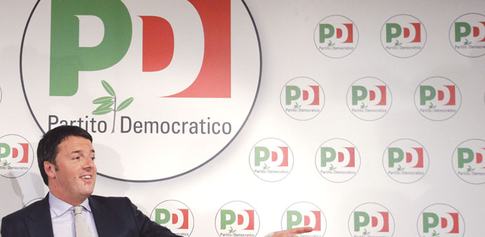 Renzi: critical of the government.